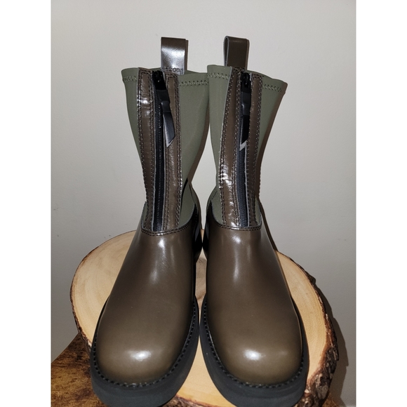 Free People × E8 BY MIISTA Doris Khaki Boots - Picture 9 of 12